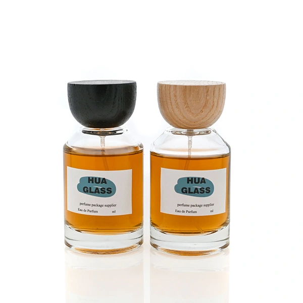 Frasco de perfume cuadrado de 30ml 50ml 100ml