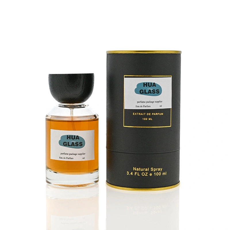 Frasco de perfume cuadrado de 30ml 50ml 100ml