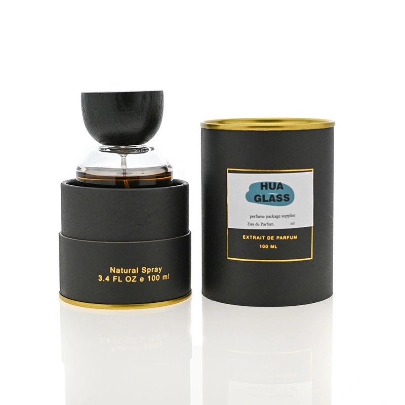 Frasco de perfume cuadrado de 30ml 50ml 100ml