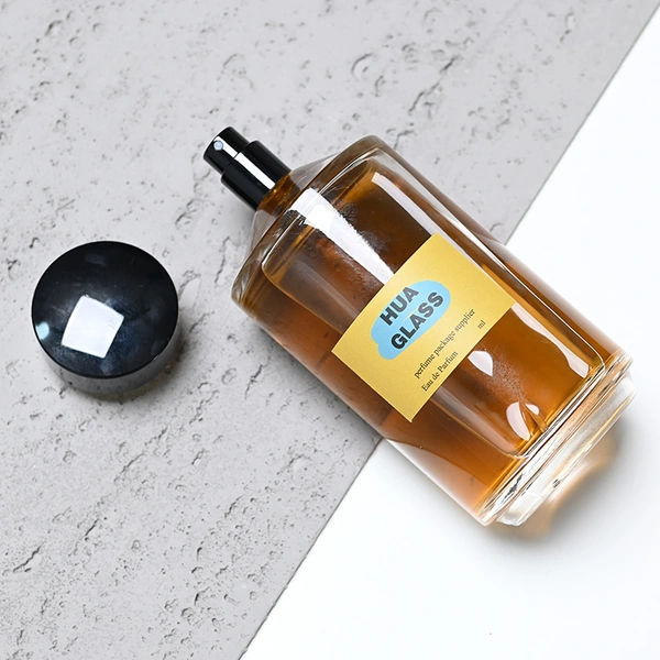 Frasco de perfume redondo de 30ml 50ml 100ml 250ml