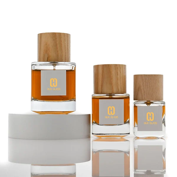 Flacon de parfum rond de 30 ml 50 ml 100 ml 250 ml