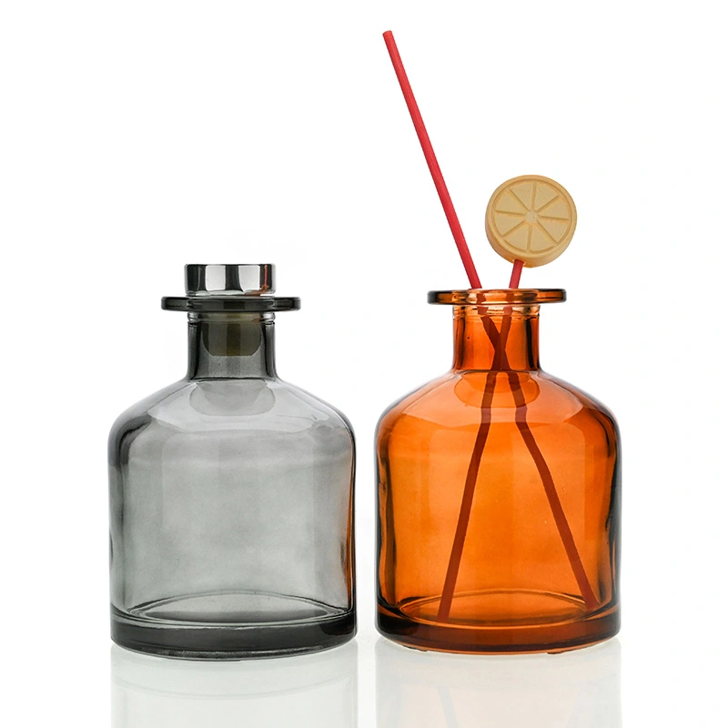 120 мл зеленый Бостон круглый стеклянный флакон с палочками для домашнего диффузора  