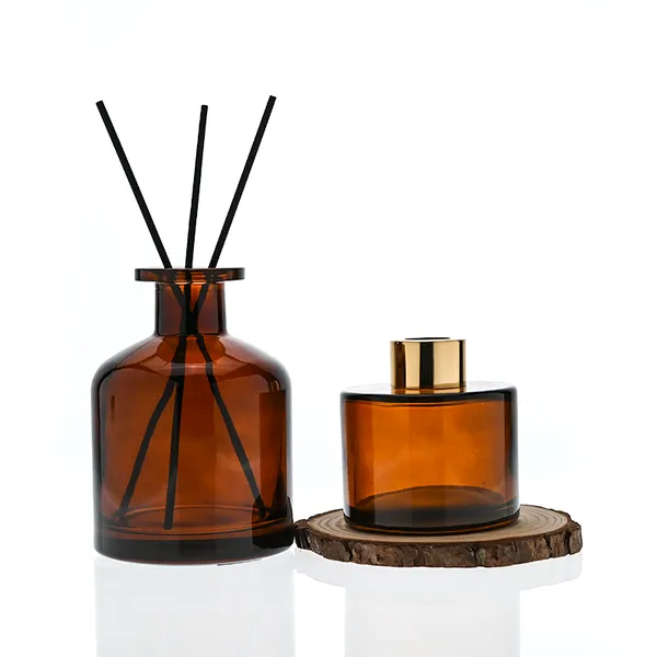 120ml Green Boston Round Glass Reed Diffuser Bottle Home Diffuser Bottle 