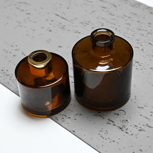 120ml Green Boston Round Glass Reed Diffuser Bottle Home Diffuser Bottle 