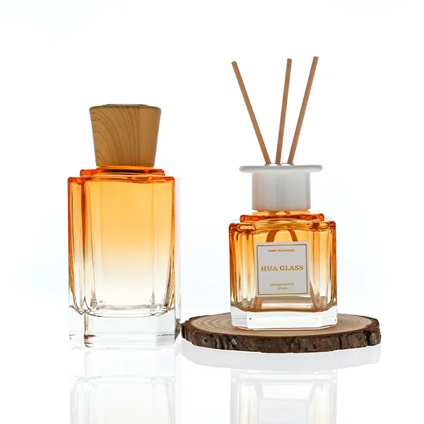 120ml Green Boston Round Glass Reed Diffuser Bottle Home Diffuser Bottle 