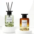 120ml Green Boston Round Glass Reed Diffuser Bottle Home Diffuser Bottle 