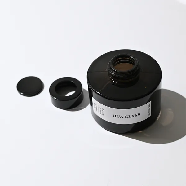 120ml Green Boston Round Glass Reed Diffuser Bottle Home Diffuser Bottle 