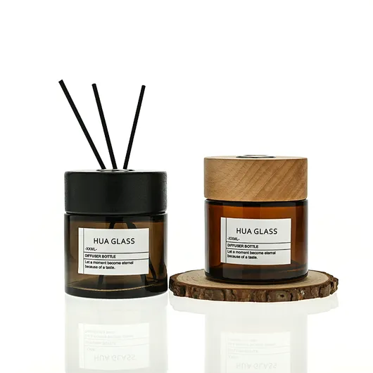 HD10130  50ml 100ml 125ml 150ml 200ml 250ml 500ml Glass Reed Diffuser Bottle Home Difuser Bottle