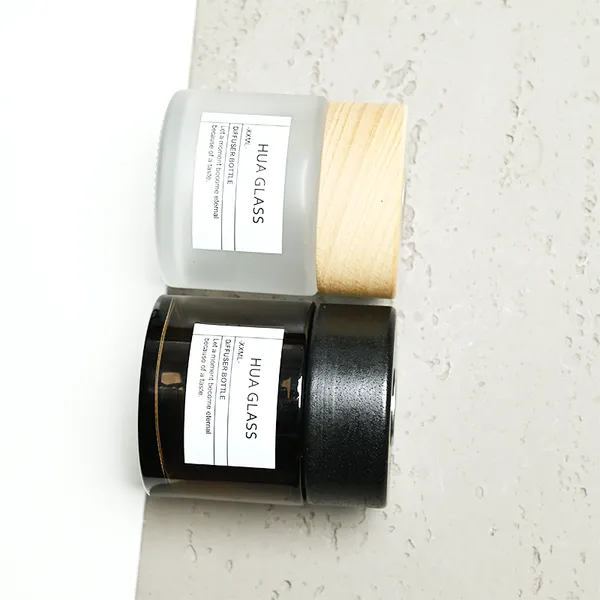 120ml Green Boston Round Glass Reed Diffuser Bottle Home Diffuser Bottle 