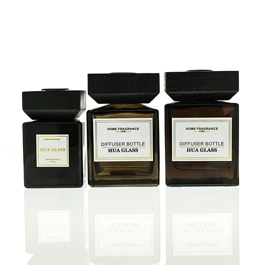 HD10132   50ml 100ml 150ml 200ml 250ml 500ml   Glass Reed Diffuser Bottle Home Difuser Bottle