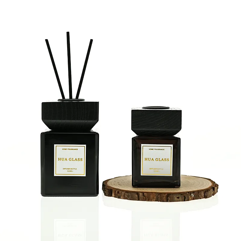 120ml Green Boston Round Glass Reed Diffuser Bottle Home Diffuser Bottle 