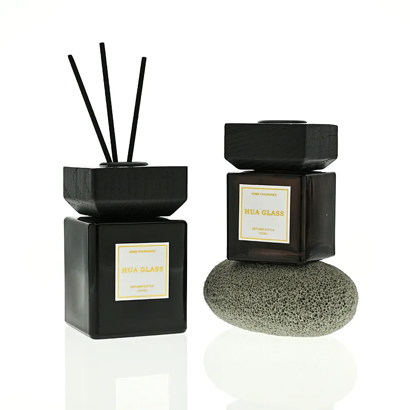 120ml Green Boston Round Glass Reed Diffuser Bottle Home Diffuser Bottle 