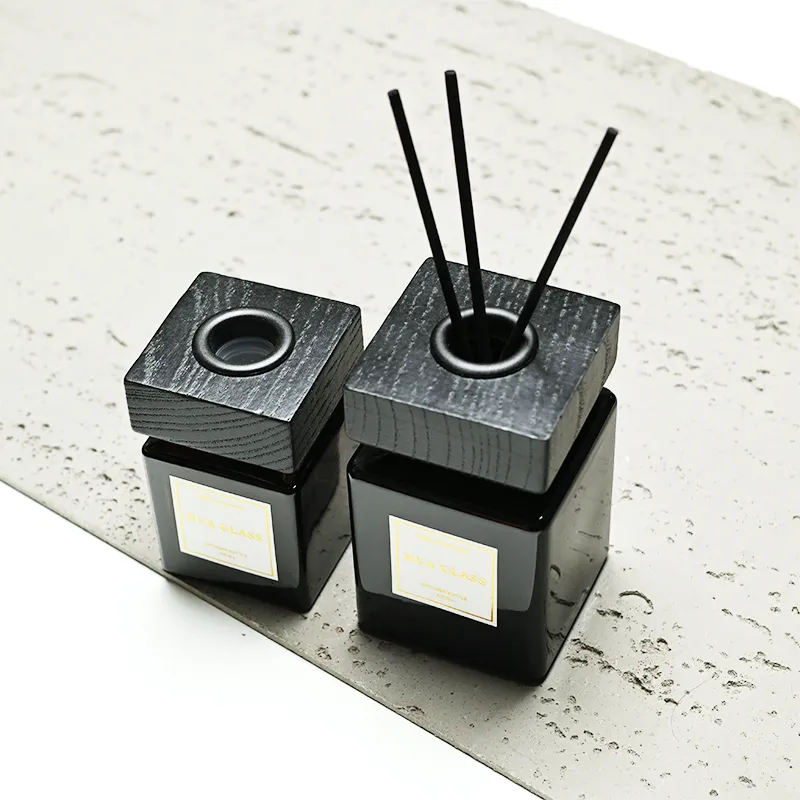 120ml Green Boston Round Glass Reed Diffuser Bottle Home Diffuser Bottle 