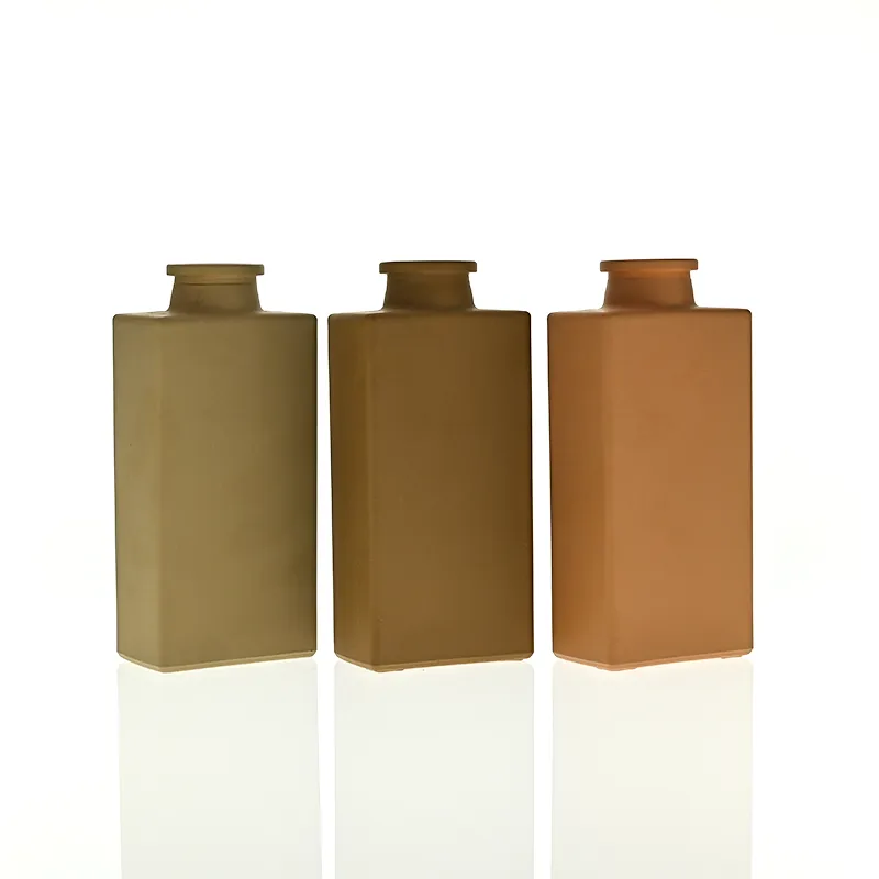 120ml Green Boston Round Glass Reed Diffuser Bottle Home Diffuser Bottle 