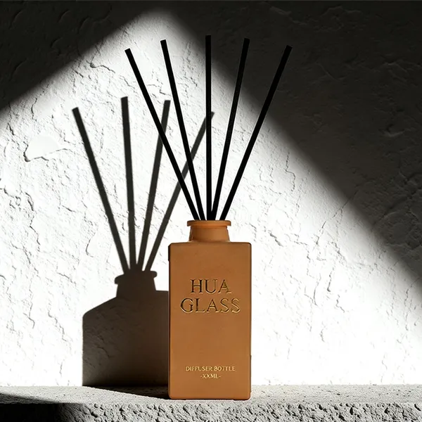 120ml Green Boston Round Glass Reed Diffuser Bottle Home Diffuser Bottle 