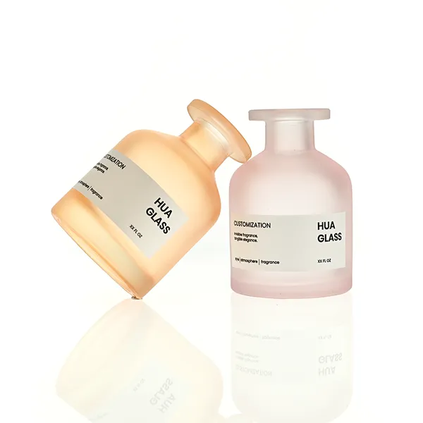 120ml Green Boston Round Glass Reed Diffuser Bottle Home Diffuser Bottle 