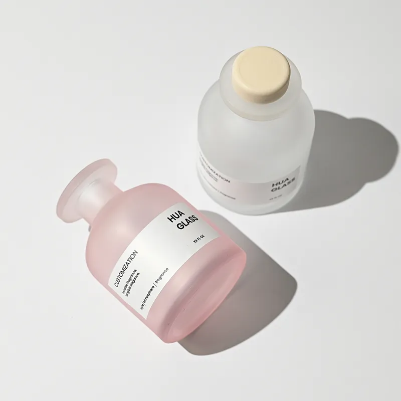 120ml Green Boston Round Glass Reed Diffuser Bottle Home Diffuser Bottle 