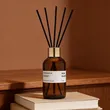 120ml Green Boston Round Glass Reed Diffuser Bottle Home Diffuser Bottle 