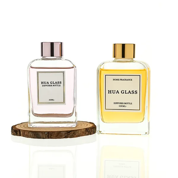 120ml Green Boston Round Glass Reed Diffuser Bottle Home Diffuser Bottle 