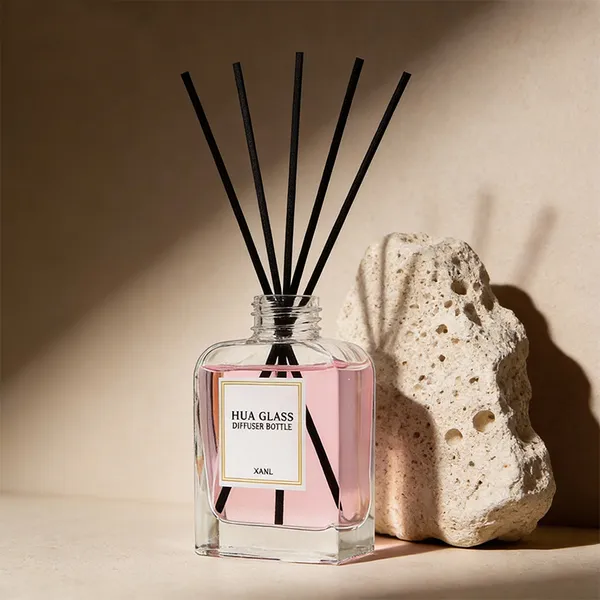 120ml Green Boston Round Glass Reed Diffuser Bottle Home Diffuser Bottle 