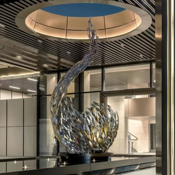 Hotel lobby in China