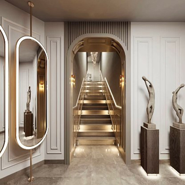 Door frame at home