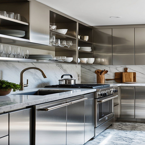 Stainless steel kitchen