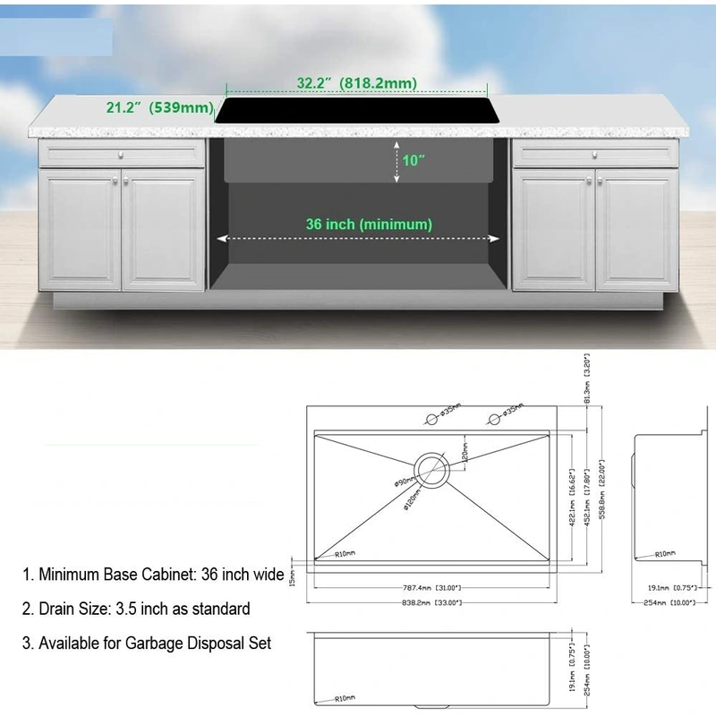 Stainless Steel Kitchen Sinks-Huayou, quality kitchen sink factory