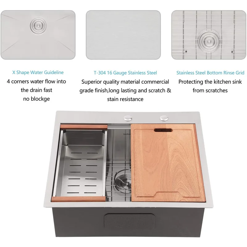 fregaderos de cocina topmount-huayou, fábrica de fregaderos de cocina de calidad 