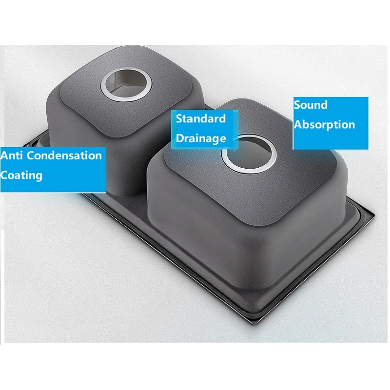 Double Sinks -Huayou, quality kitchen sink factory