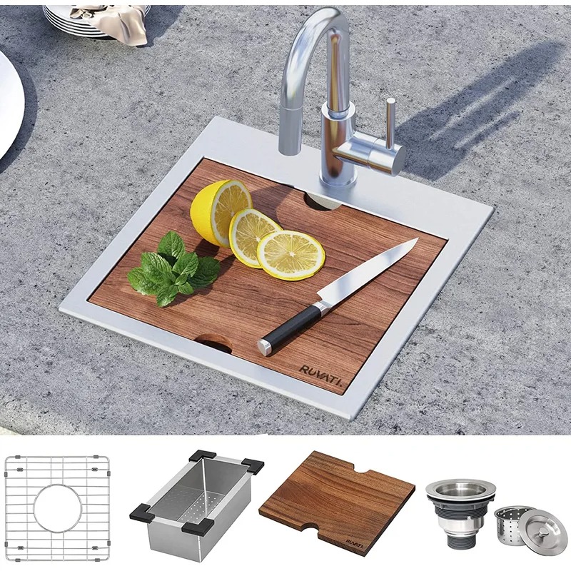 Gudsink Bar Sink Stainless Steel Kitchen Sink Handmade Sink