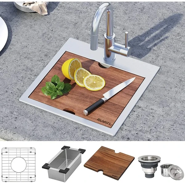 Gudsink Bar Sink Stainless Steel Kitchen Sink Handmade Sink