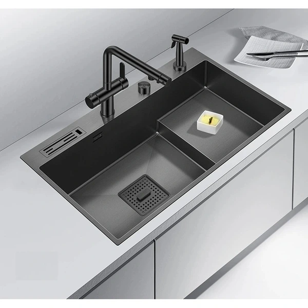 Gudsink drop-in Above Counter Stainless Steel Kitchen Sink Single bowl