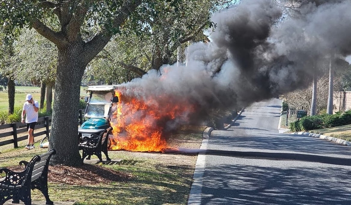 Are Lithium Golf Cart Batteries a Fire Hazard
