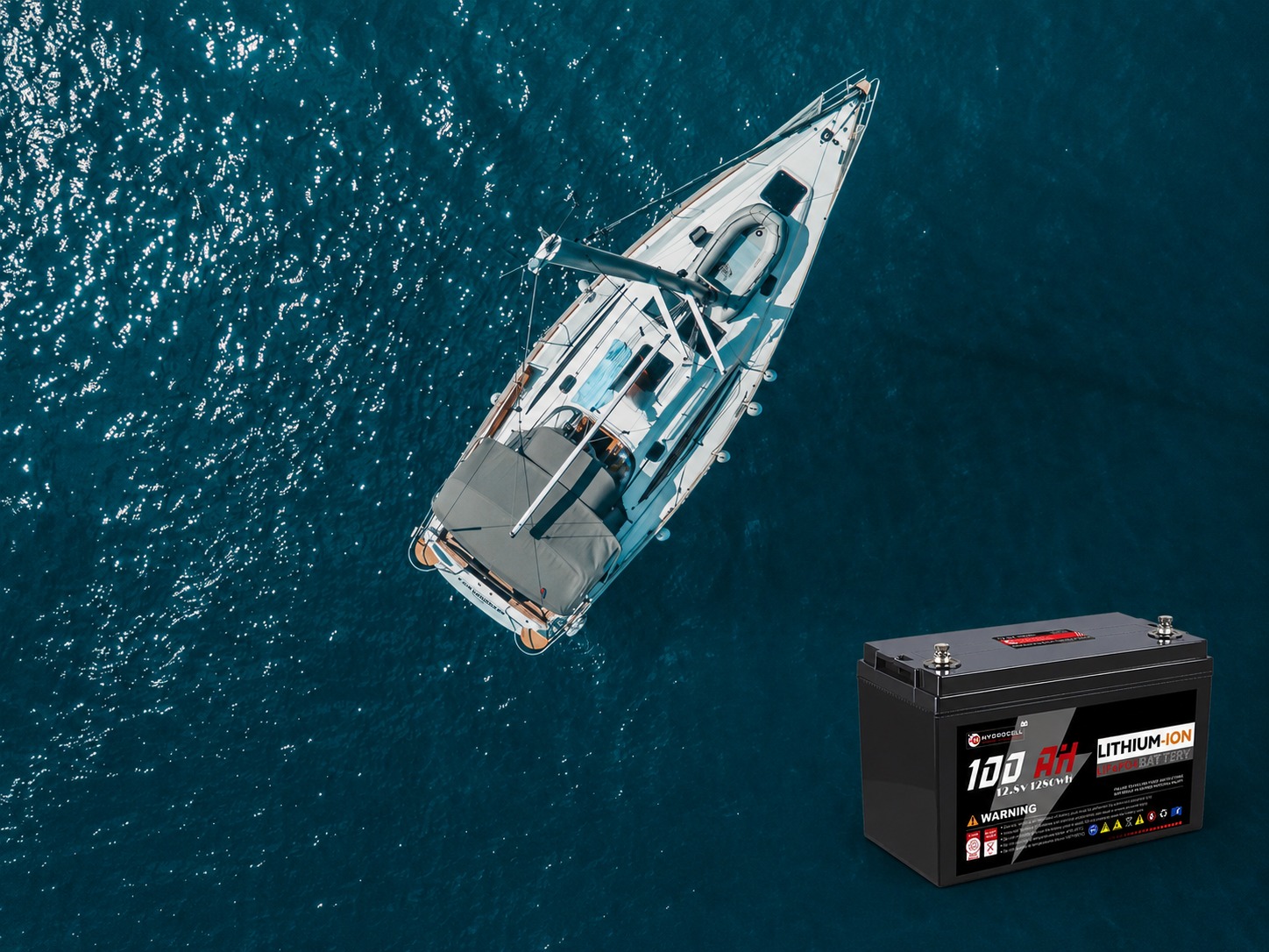 Set Sail with Hydrocell Marine Battery Systems