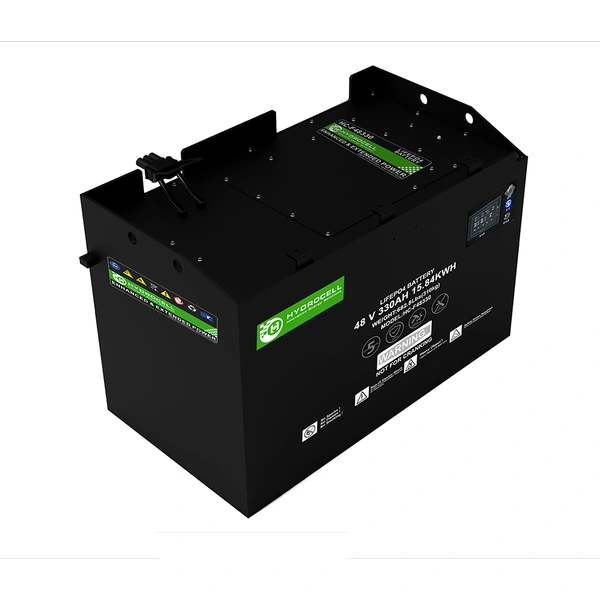 Batteries de chariot élévateur lifepo4 à cycle profond 48v 330ah
