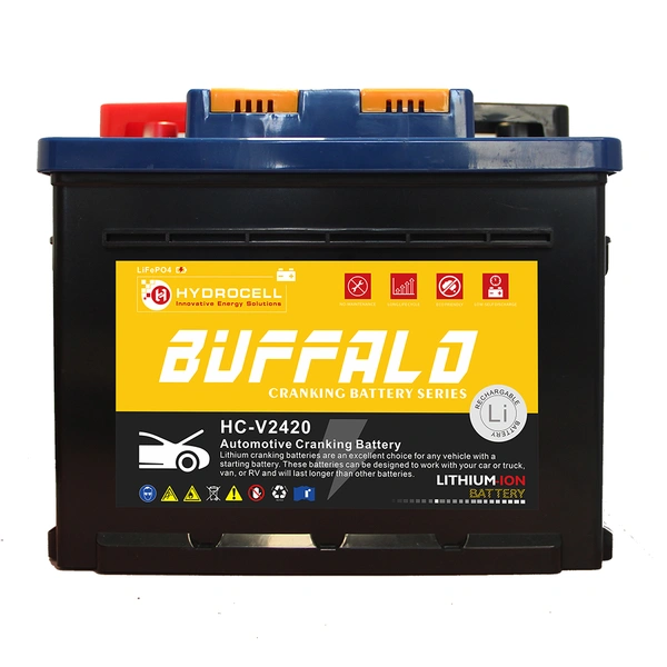 batterie de démarrage au lithium-batterie lifepo4 rechargeable à cycle profond