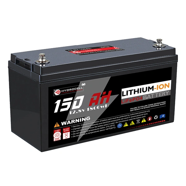 Cycles profonds batterie au lithium 12v lifepo4 avec 5 ans de garantie