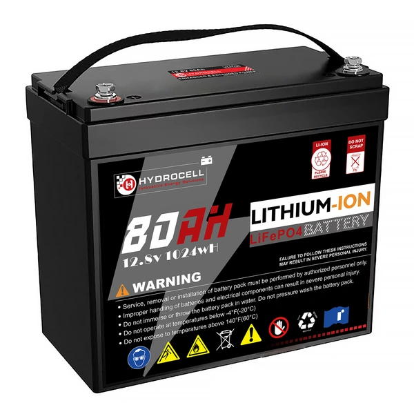 batería de litio de ciclo profundo 12v lifepo4 con 5 años de garantía