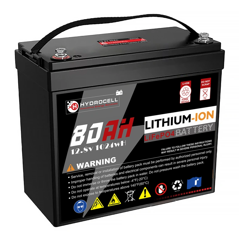 batería de litio de ciclo profundo 12v lifepo4 con 5 años de garantía