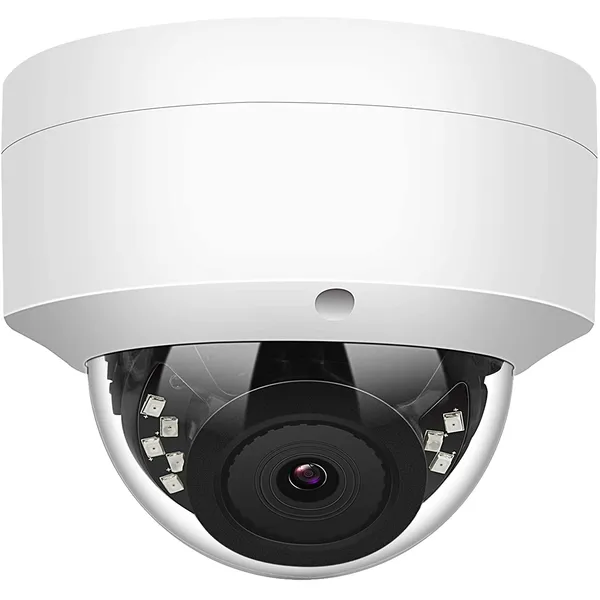 8MP@30fps 4K UHD dome POE IP camera  