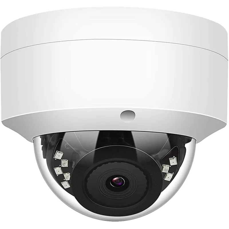 8MP@30fps 4K UHD dome POE IP camera  