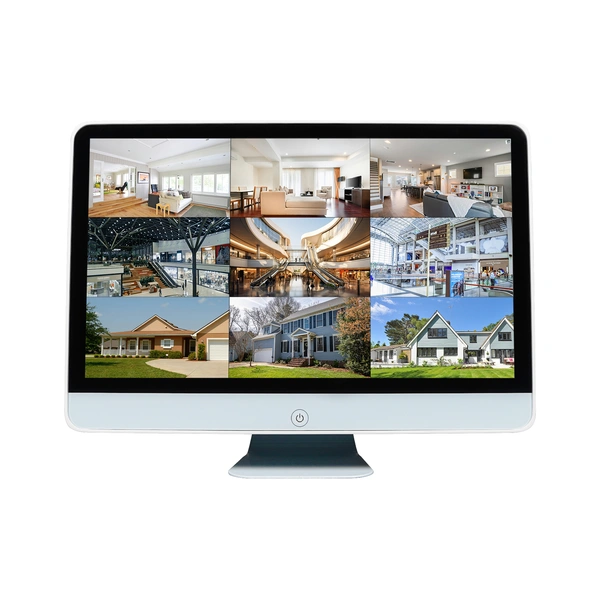 15.6 インチ lcd & 8ch 4k poe nvr コンボ