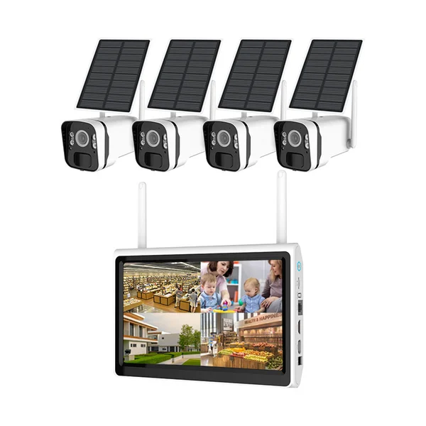 Solar Battery Camera Monitoring Kit