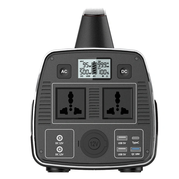 500W Solar Generator Charging Portable Solar Power Station 