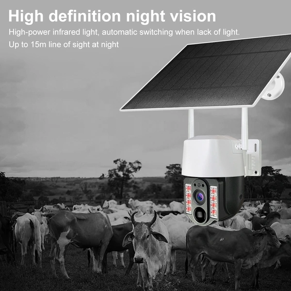   Ubox Outdoor Wireless  Security Solar Camera  