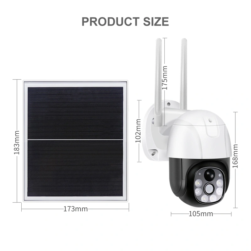  Ubox Outdoor Wireless  Security Solar Camera  