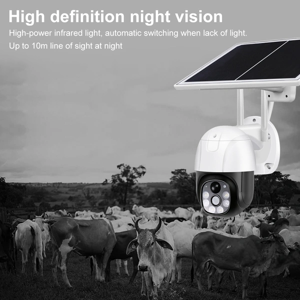   Ubox Outdoor Wireless  Security Solar Camera  