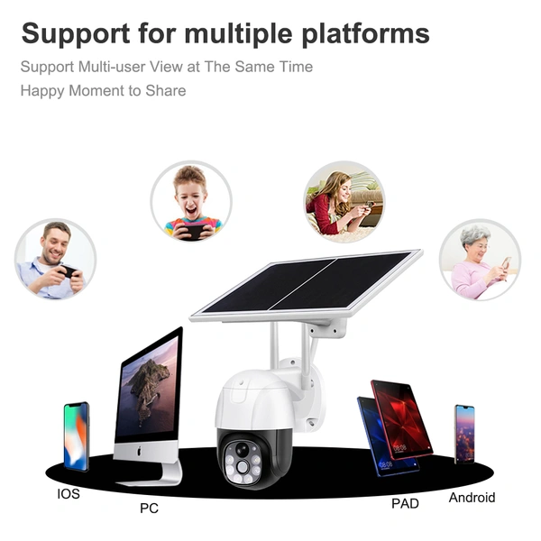   Ubox Outdoor Wireless  Security Solar Camera  