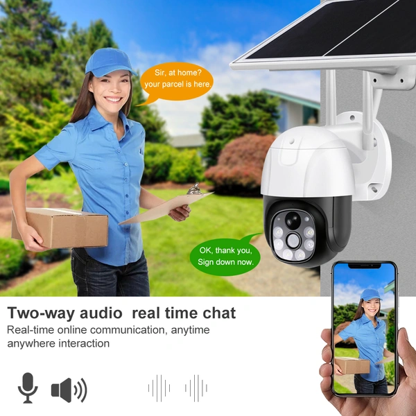   Ubox Outdoor Wireless  Security Solar Camera  